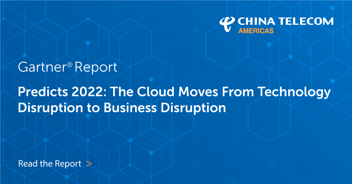 Cloud Computing Gartner Report China Telecom Americas